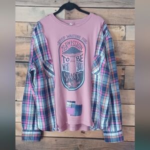 Upcycled Graphic Top